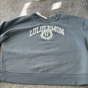 Lululemon Gray Sweatshirt